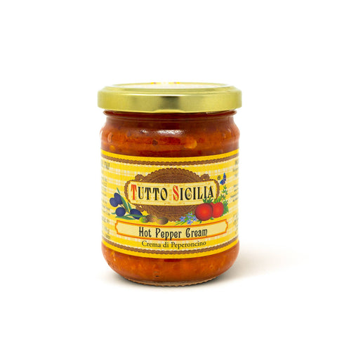 Jar of Tutto Sicilia Hot Pepper Cream