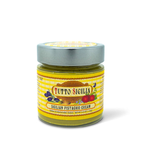 Jar of Tutto Sicilia Italian Pistachio Cream