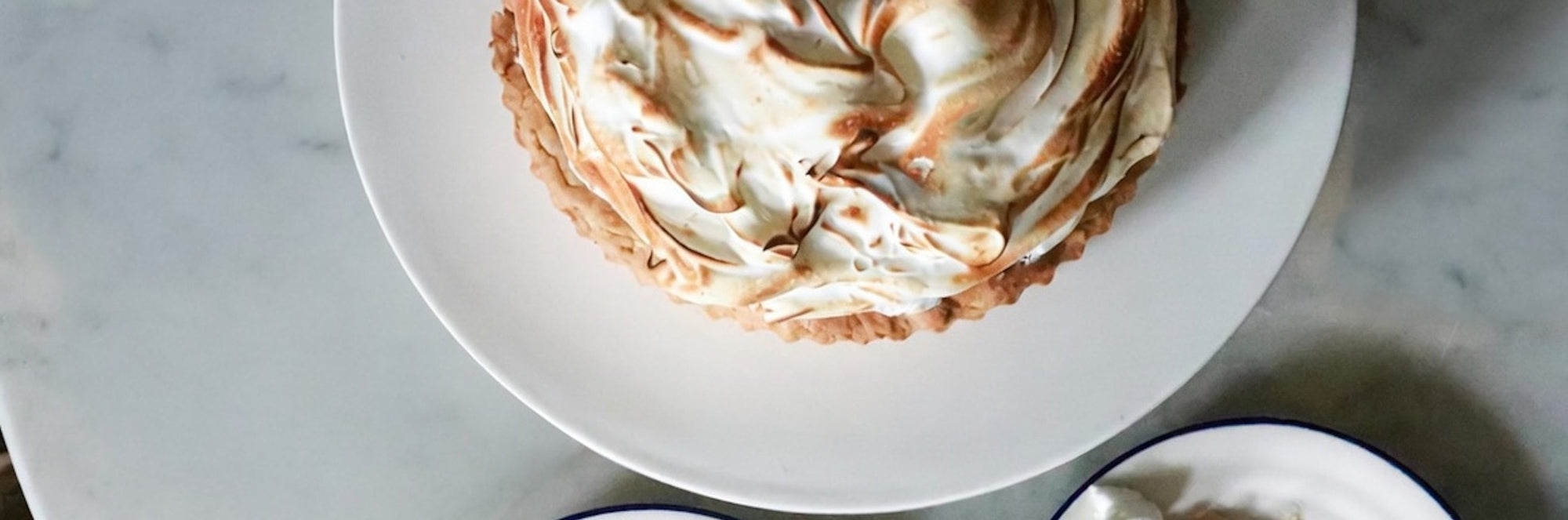 Orange Meringue Tart — Crostata all'Arancia con Meringa