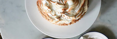 Orange Meringue Tart — Crostata all'Arancia con Meringa