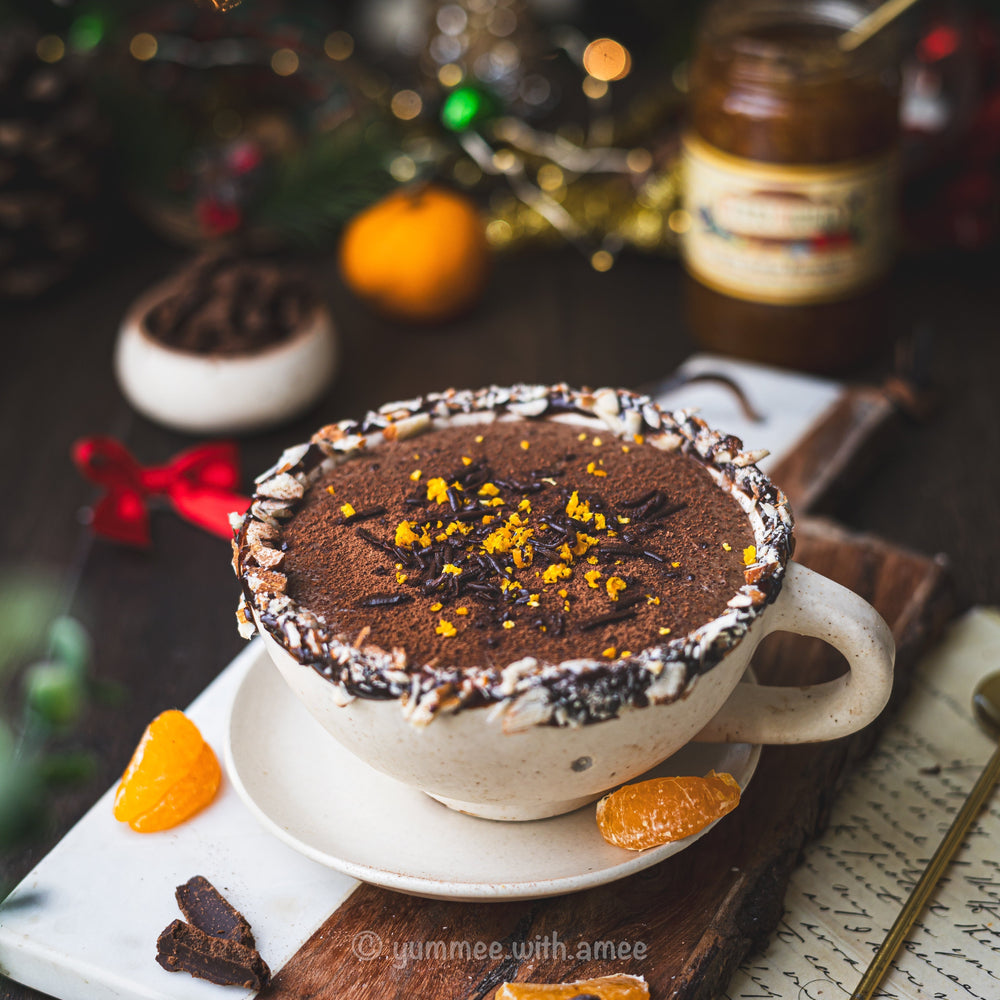 Orange Almond Hot Chocolate