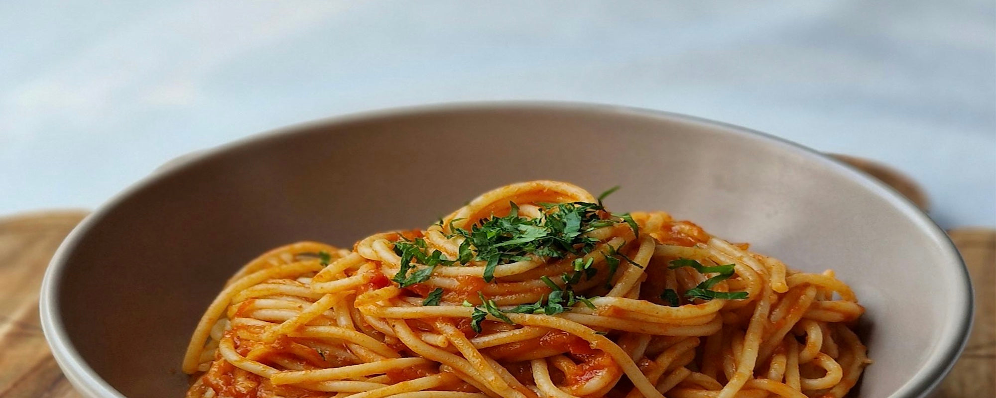 Pasta Aglio e Olio — with Sicilian Hot Pepper Cream
