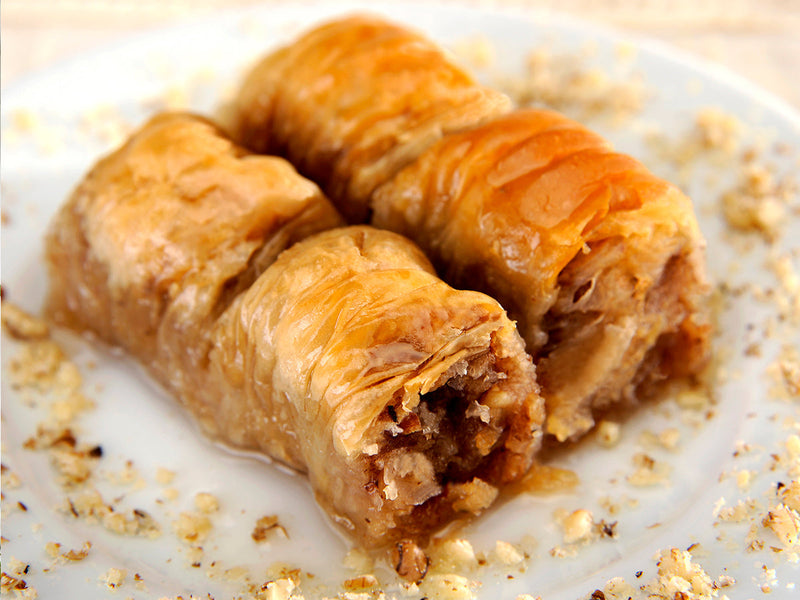 Sicilian Orange Blossom Honey, Walnut & Gorgonzola Pastry