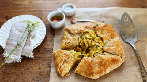 Sicilian Savory Crostata — Onion, Squash & Ricotta Recipe