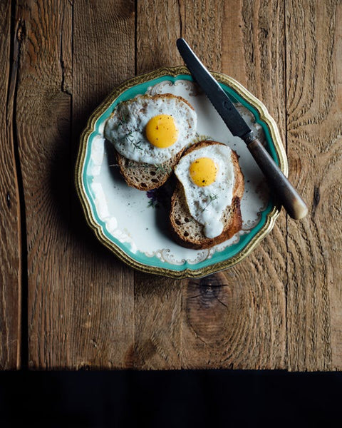 Unhurried Eggs & Toast