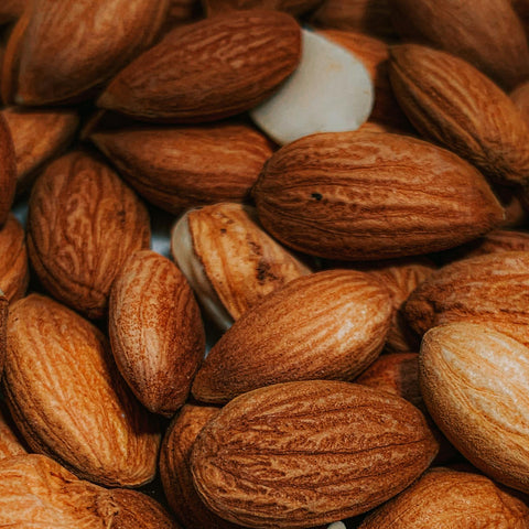 Sicilian almonds harvested, ready to be ground into cream — Tutto Sicilia
