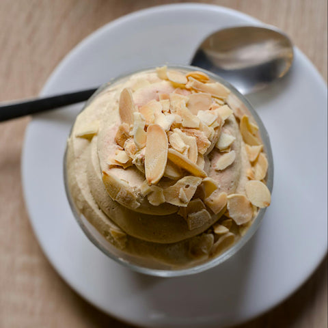 Almond cream layered into tiramisu — Tutto Sicilia