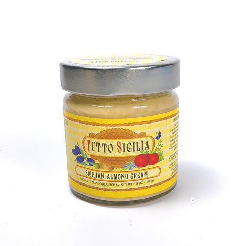 Sicilian almond cream jar — Tutto Sicilia